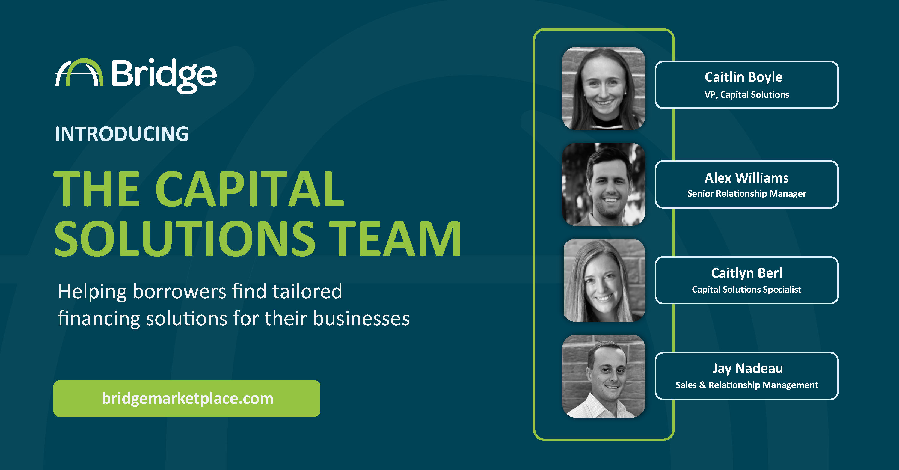 Meet the Capital Solutions Team
